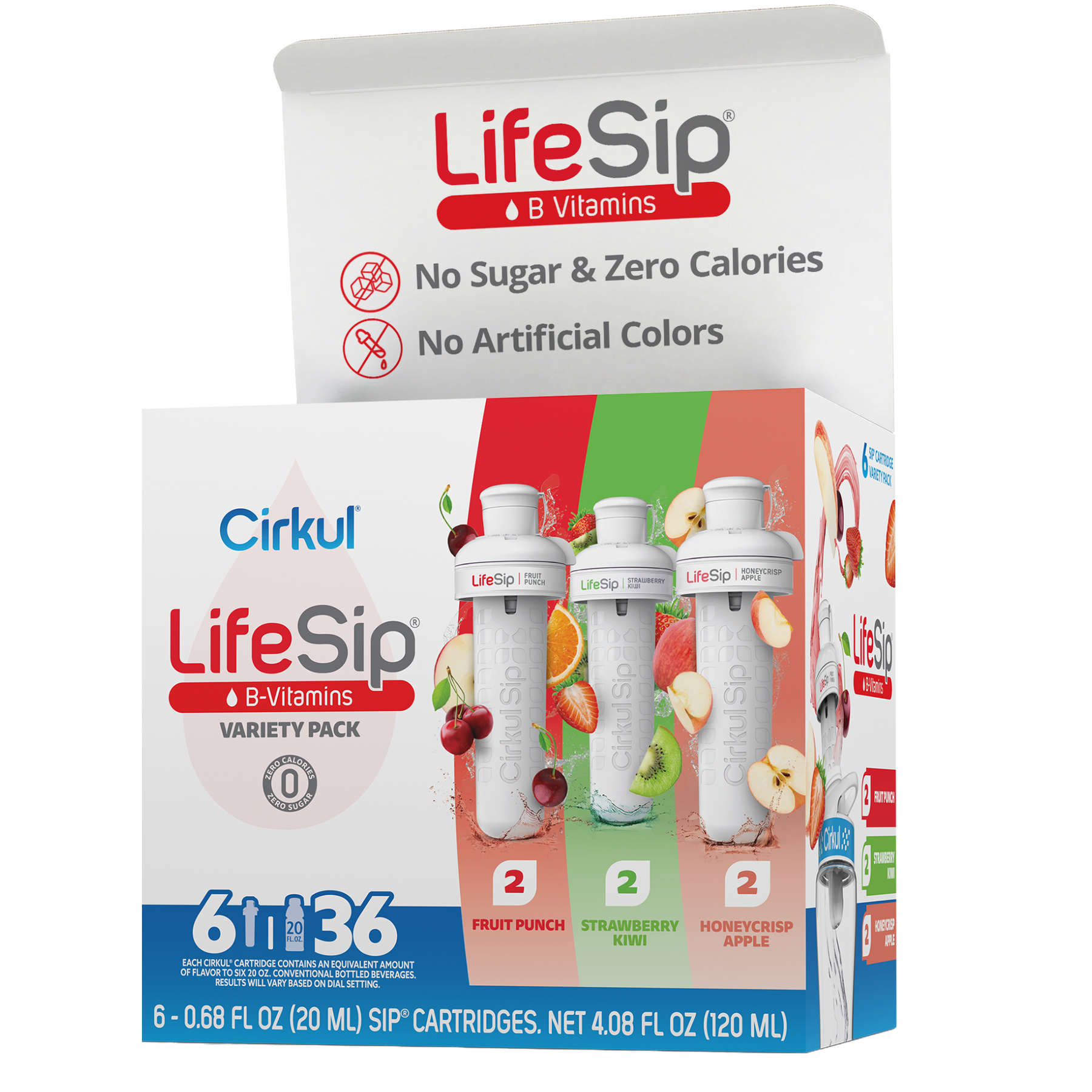 LifeSip® 6-Pack Variety Pack - Fresh Ready X1