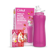 32oz. Hot Pink Stainless Steel Bottle Starter Kit - Classic Pick O7