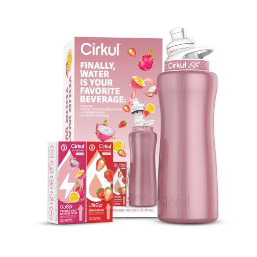 32oz. Rose Gold Stainless Steel Bottle Starter Kit - Home Choice I8