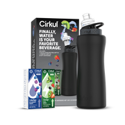 32oz. Matte Black Stainless Steel Bottle Starter Kit - Easy Set K3