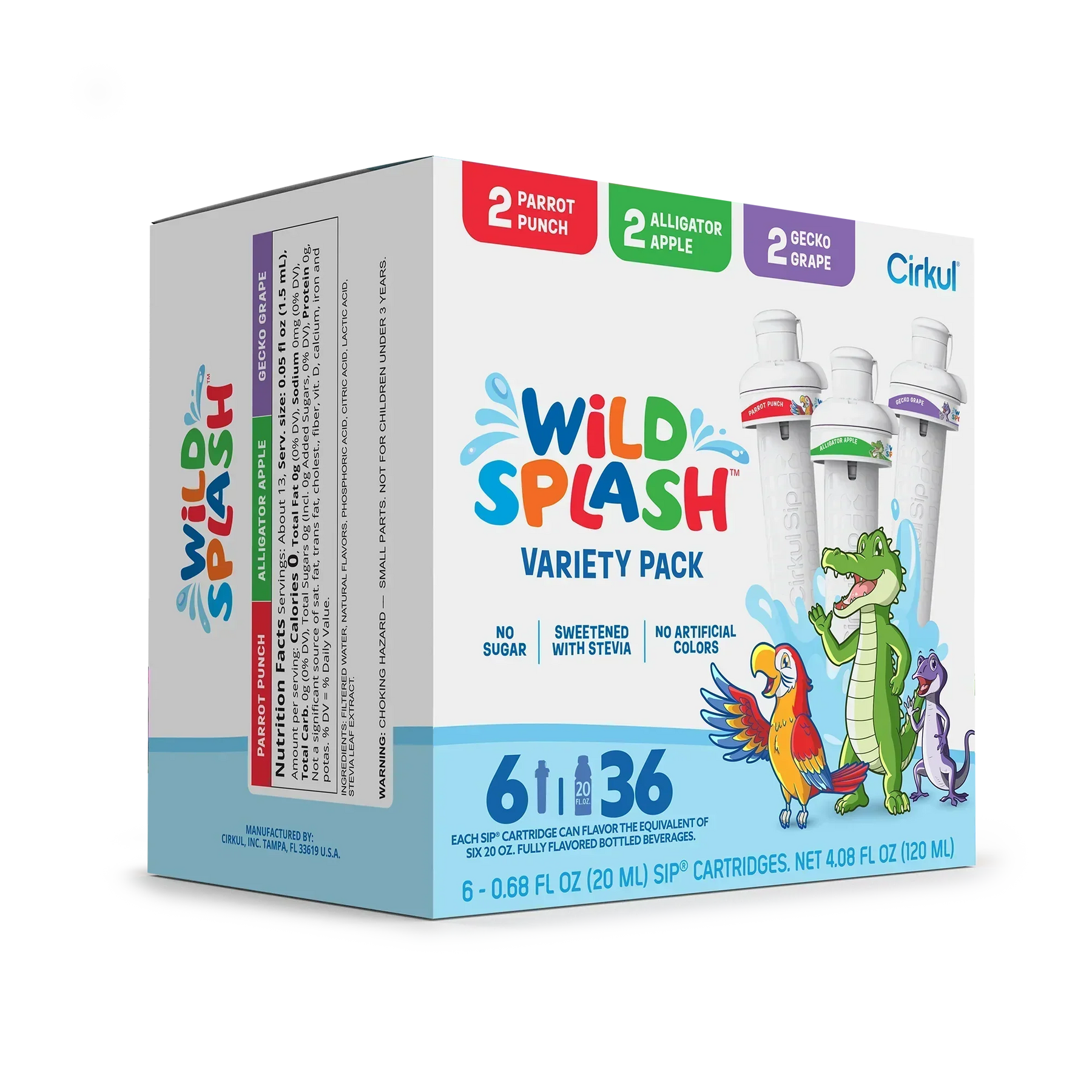 Wild Splash™ 6-Pack Variety Pack - Fresh Ready J1